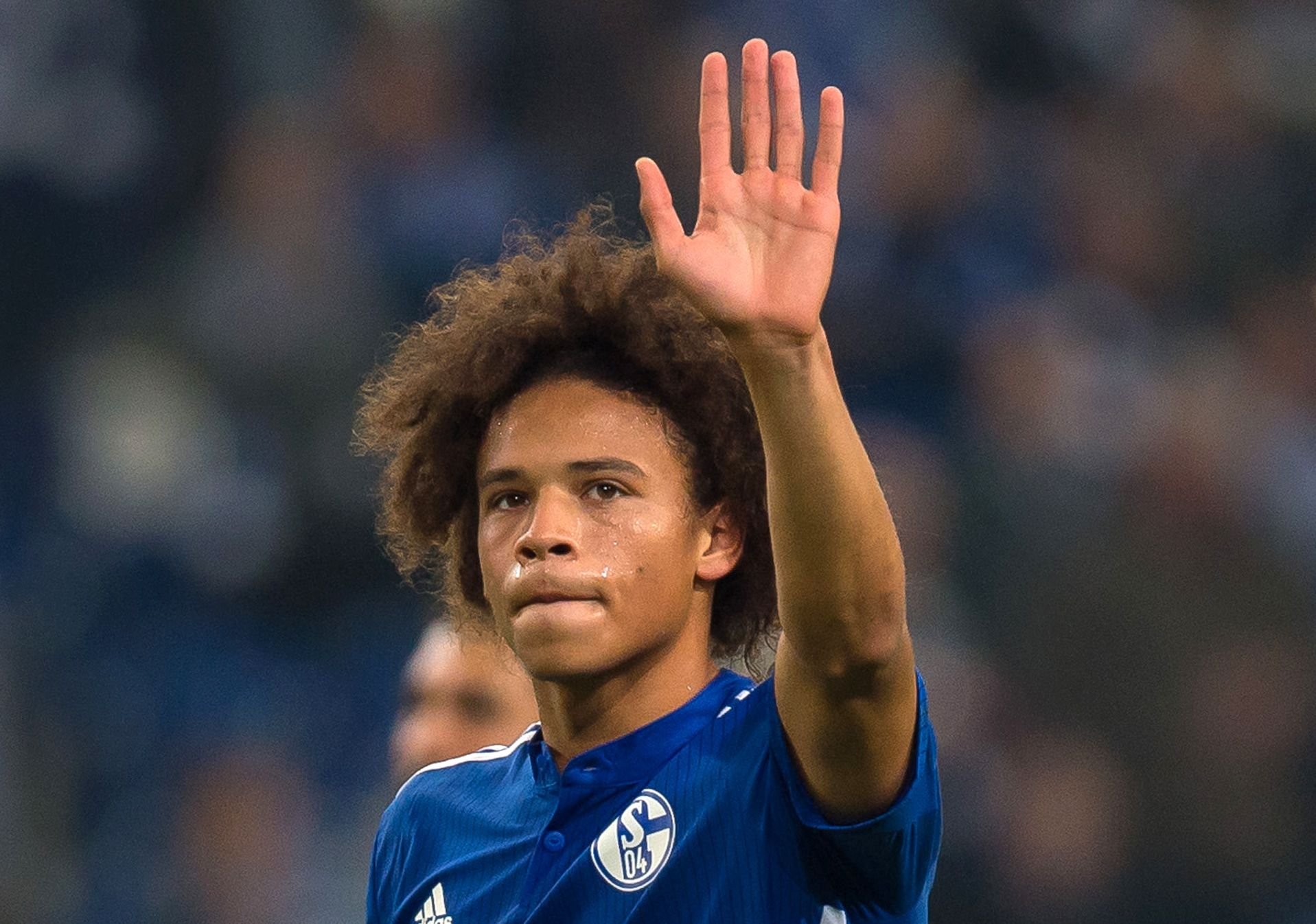 Leroy Sané hat das Training beim FC Schalke wieder aufgenommen.
