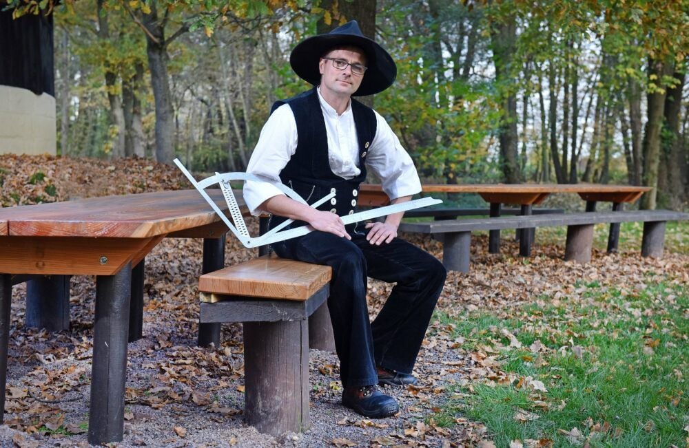 Tobias Engler ist stolz auf sein Handwerk.