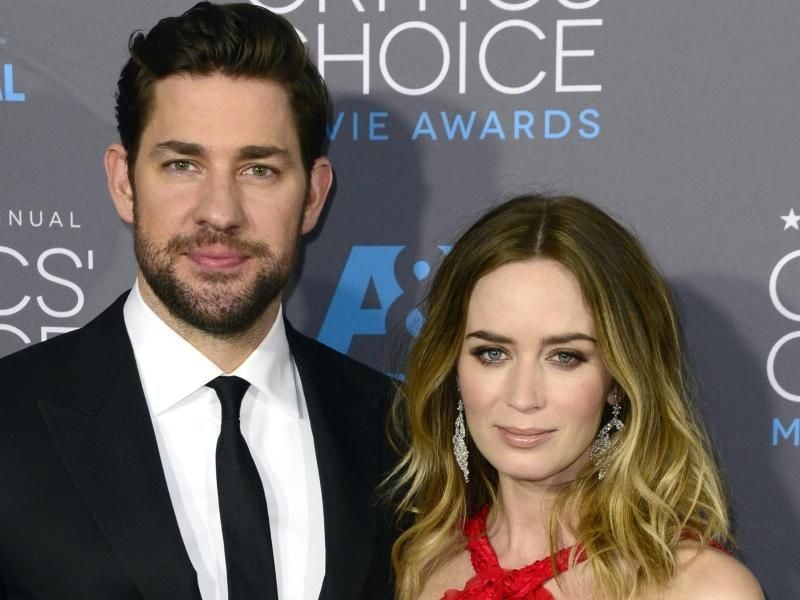 Die Schauspielerin Emily Blunt und ihr Mann, der Regisseur John Krasinski, arbeiten gemeinsam und sind privat ein Paar. Foto: Michael Nelson