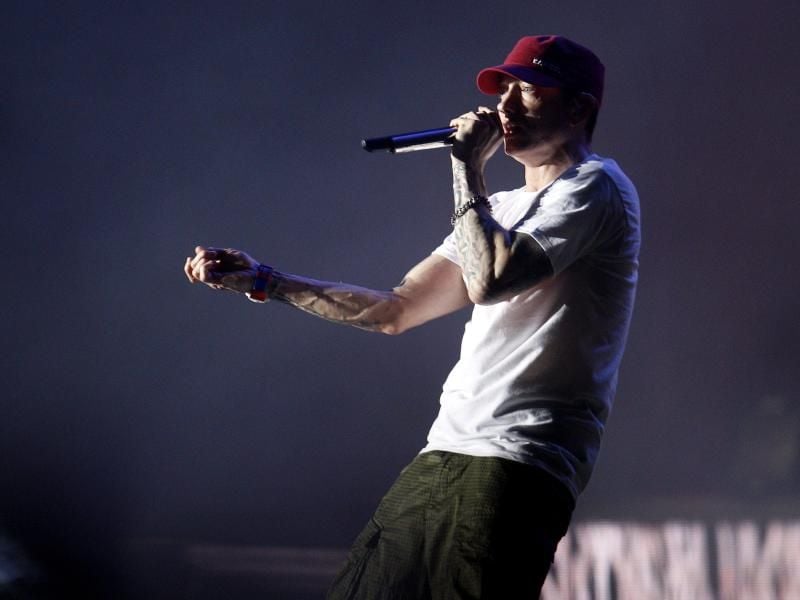 Für Eminem-Fans beginnt das neue Jahr mit einem Paukenschlag. Foto: Sebastian Silva/epa/dpa