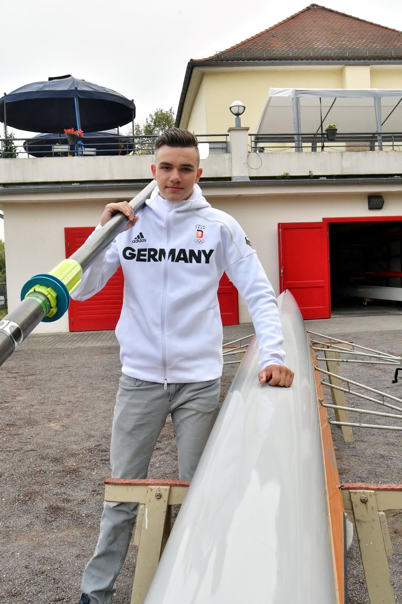 Halles Ruder-Talent Erik Kohlbach hat sich gegen den Leistungssport entschieden.
