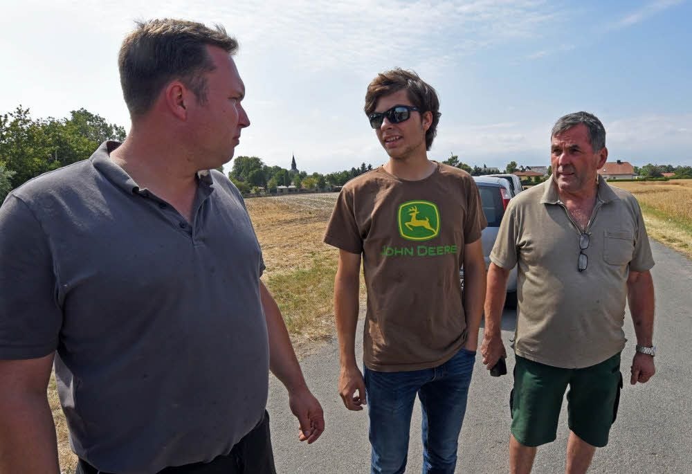 Drei Generationen Strudel: Arthur, Sohn Philipp und Vater Peter (v.l.).