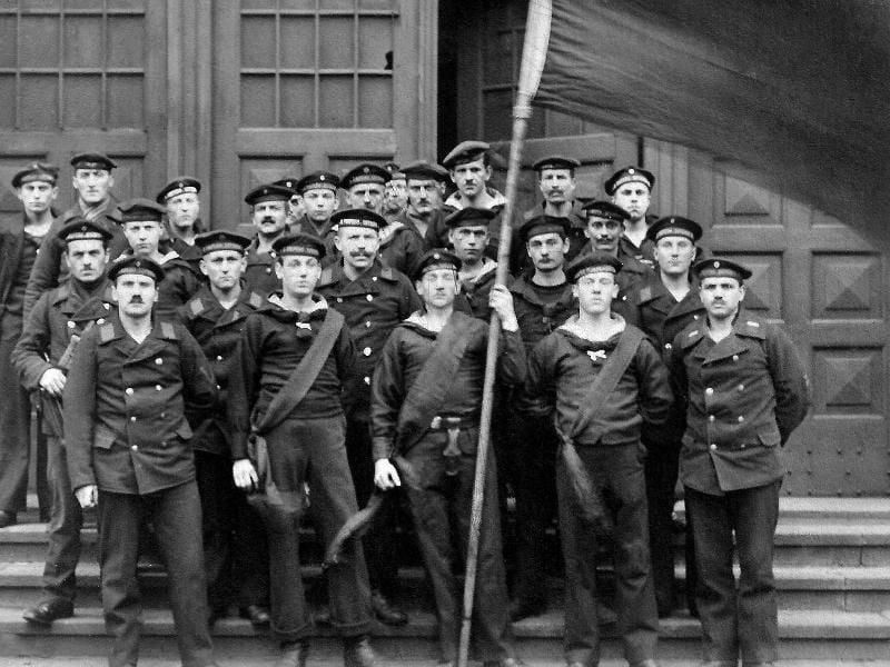 Der Kieler Matrosenaufstand 1918. Foto: Rivafilm/NDR