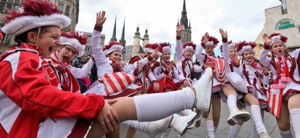 Karneval in Halle (Archivfoto)