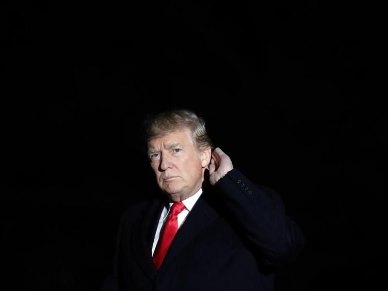 Donald Trump will auf die Bewerbung für die WM 2026 Einfluss nehmen. Foto: Alex Brandon