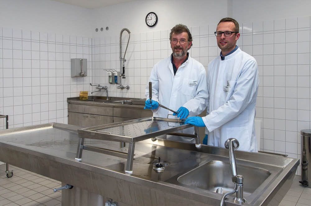 Peter Herrmann-Trost (links) mit Tobias Berg