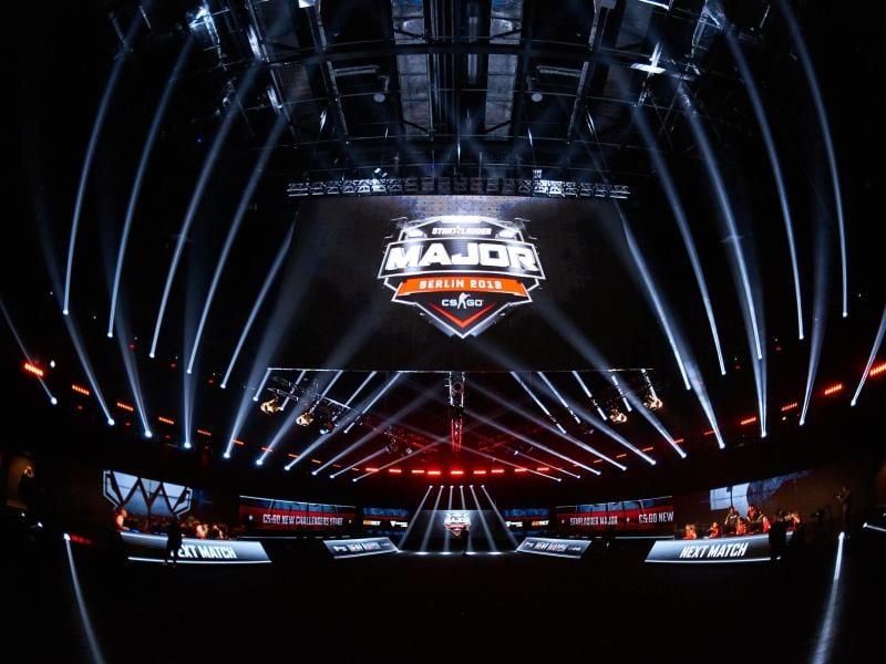 Das StarLadder Major in Berlin wird in verschiedenen Stufen ausgespielt - zunächst in der Verti Music Hall, dann in der Mercedes-Benz-Arena. Foto: Igor Bezborodov/StarLadder
