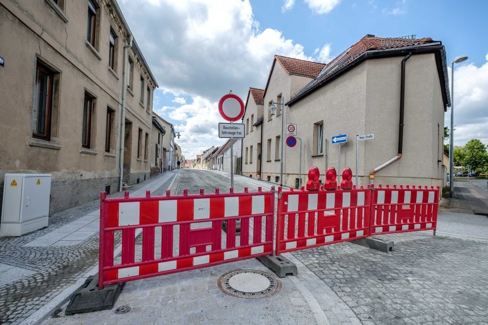 Dienstag wird die Neue Straße in Coswig offiziell freigegeben.