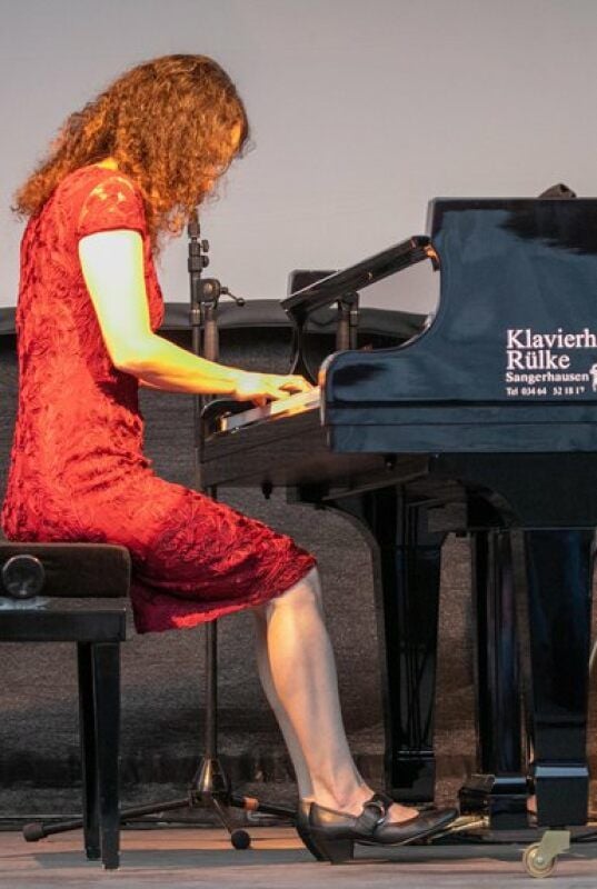 Pianistin Edith Tagle