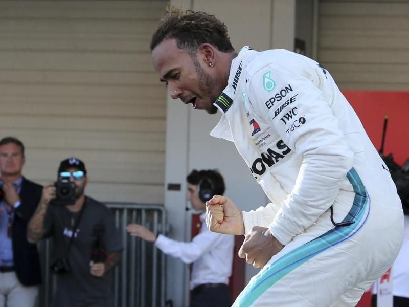 Siegte 2018 in Suzuka: Lewis Hamilton. Foto: Toru Takahashi/AP/dpa