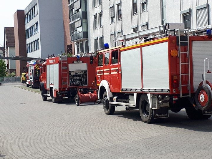 Feuerwehreinsatz am Wittenberger Krankenhaus Paul Gerhardt Stift.