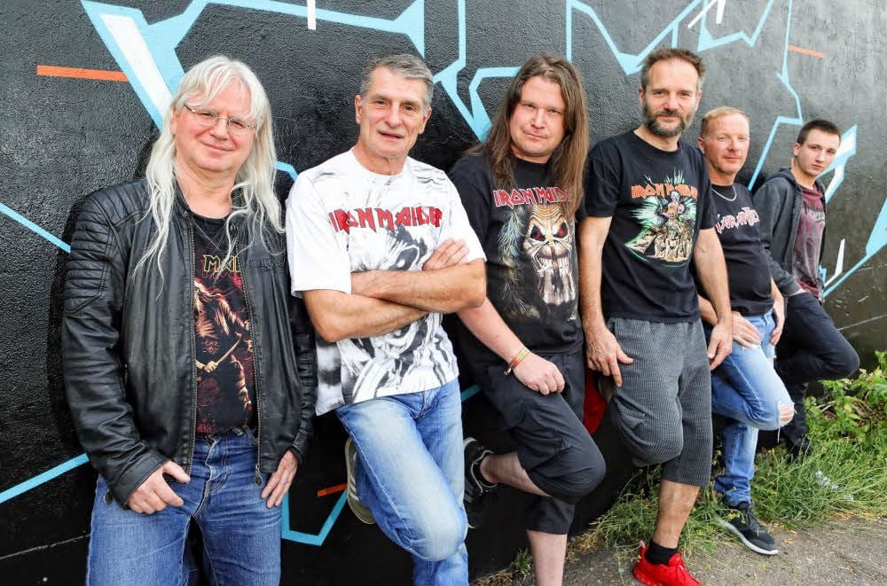 Ralf Pyka, Uwe Hollmich, Matthias Scholz, Jörg Hollmich, Florian Jäntsch, Kai Pyka (v. l.)