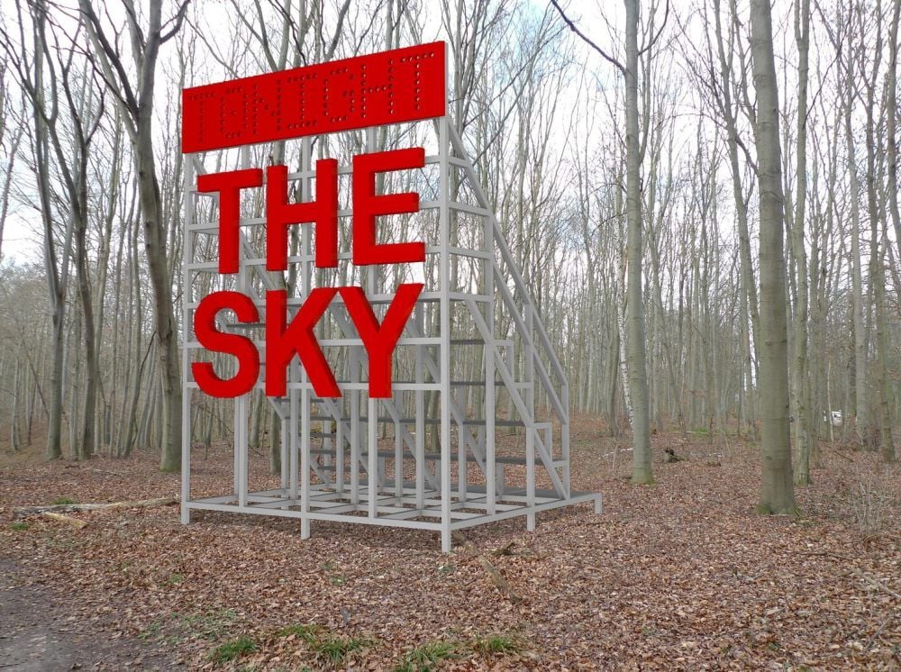 Der hallesche Künstler Michael Krenz wird sein Kunstwerk "Tonight - The Sky" realisieren.
