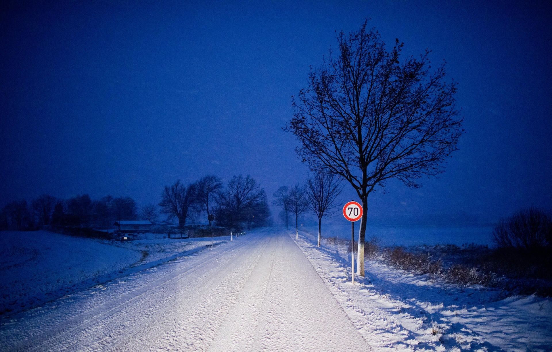 In Sachsen-Anhalt hat es geschneit