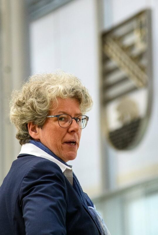 Schirmt Beamte ab: Landesjustizministerin Anne-Marie Keding (CDU)