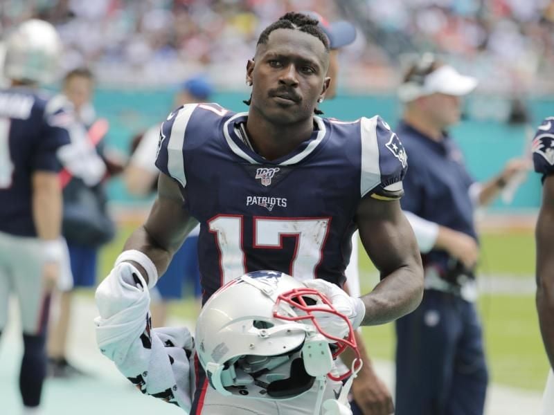 Tampa Bay ist an Antonio Brown interessiert. Foto: Lynne Sladky/AP/dpa
