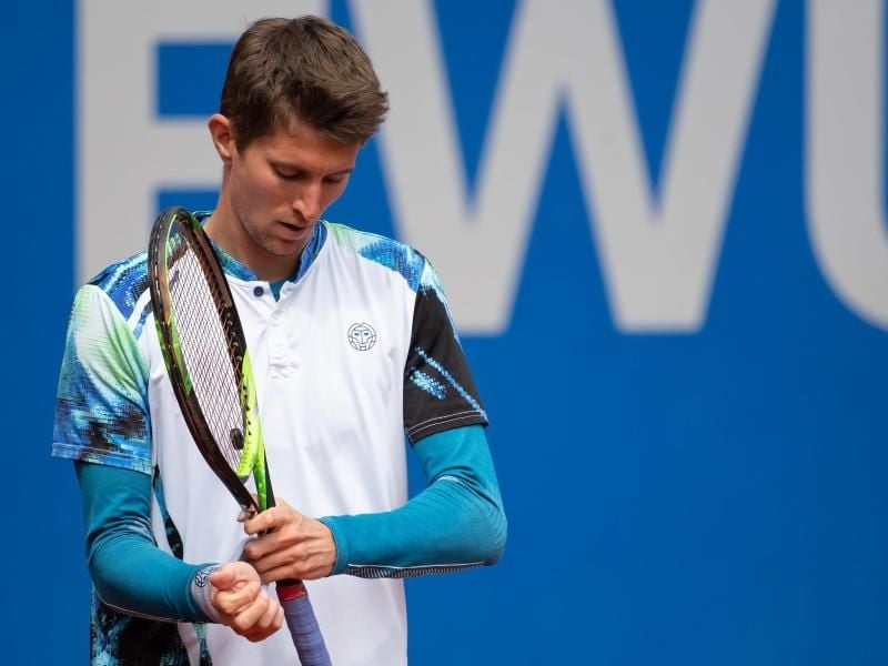 Bekommt es in Paris mit Rafael Nadal zu tun: Yannick Maden. Foto: Sven Hoppe