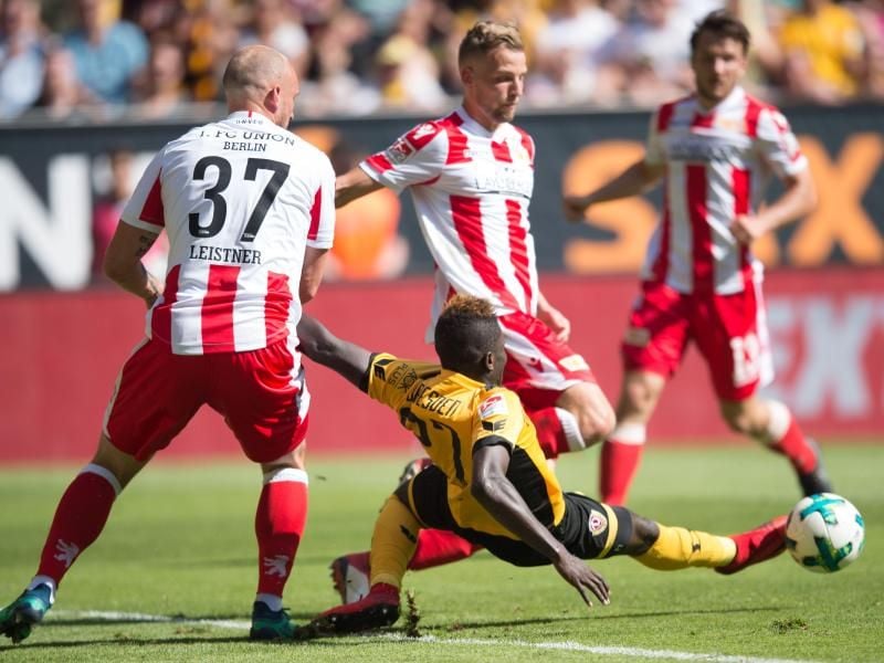 Traditionsreicher Ost-Klassiker: Union Berlin gegen Dynamo Dresden. Foto: Sebastian Kahnert