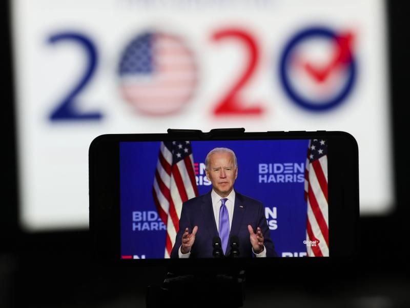 Das Ringen um die US-Präsidenschaft hat sich zum Wahlkrimi entwickelt. Foto: Wang Ying/XinHua/dpa
