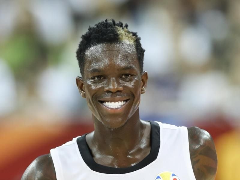 Freut sich auf seinen Job bei den Lakers: Dennis Schröder. Foto: Ding Ting/XinHua/dpa
