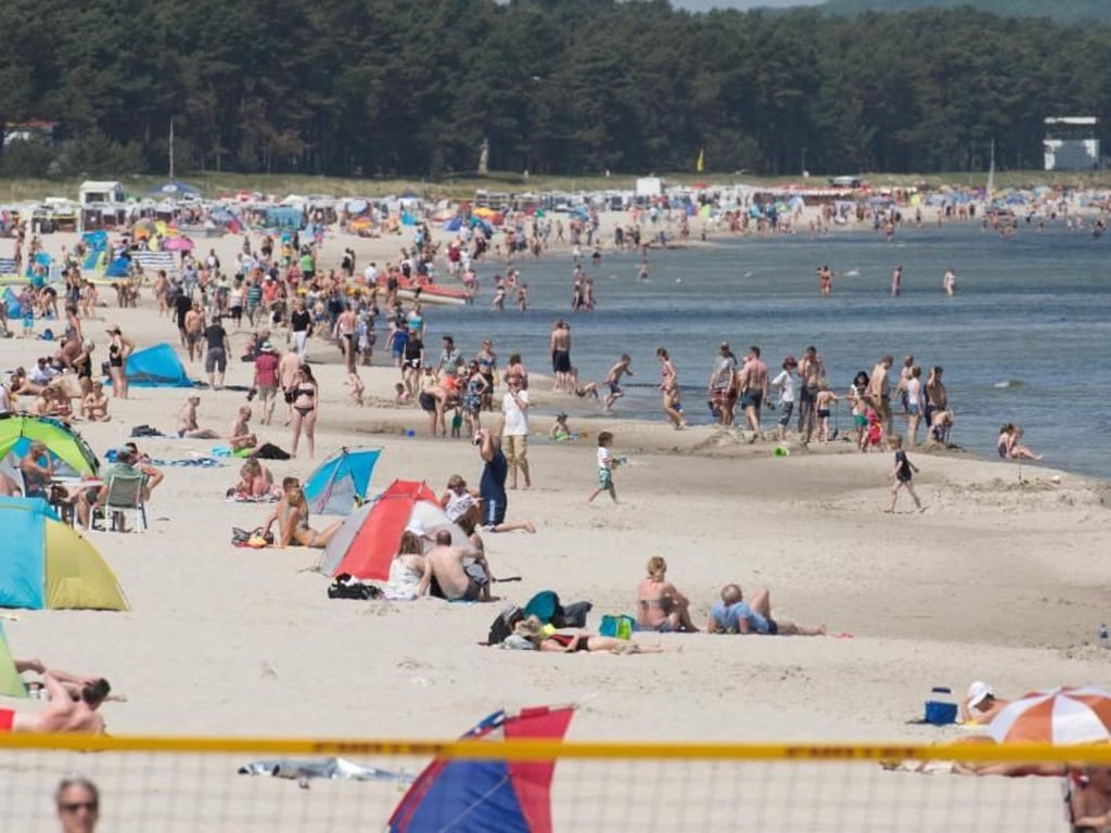 Strand an der Ostsee.
