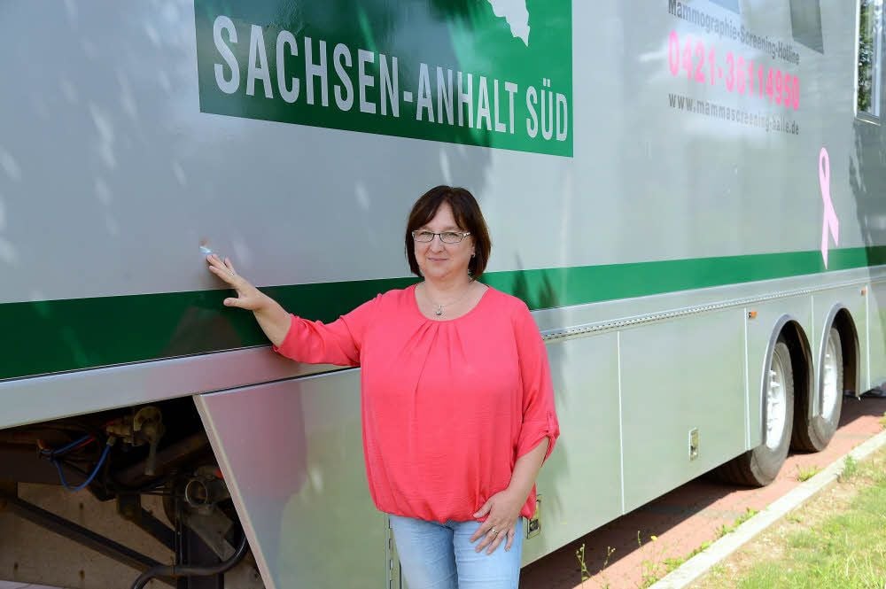 Andrea Ligon ist empört über die Sachbeschädigungen an der rollenden Praxis.