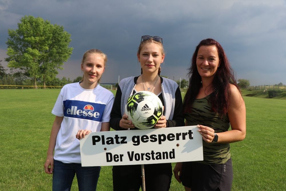 Hanna Rossa, Francesca Gräbe und Astrid Himmel (von links).