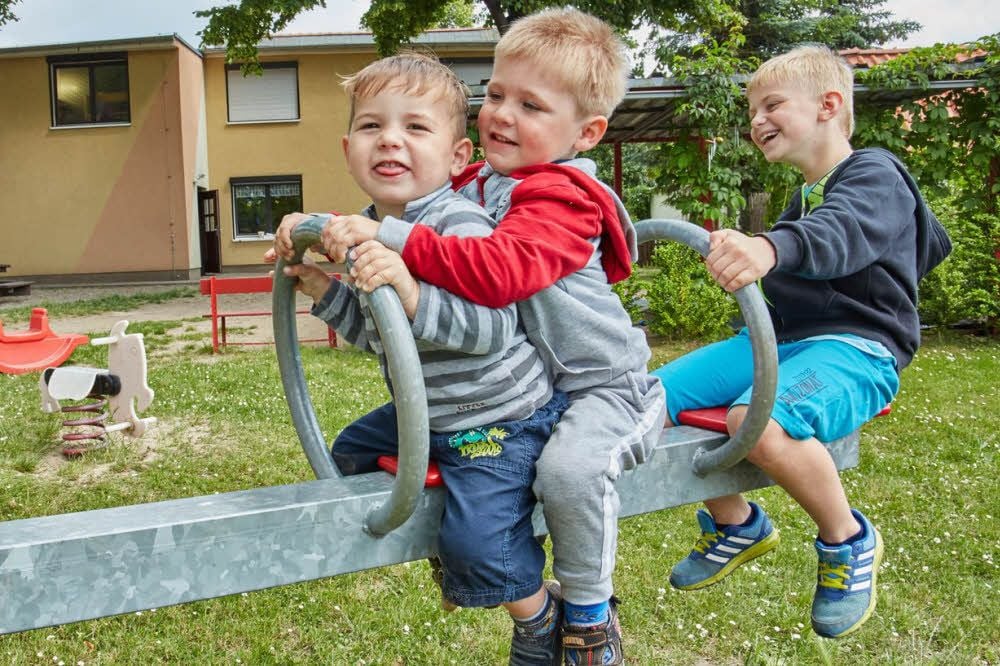 Die Beiträge für die Kinderbetreuung in den Kitas der Verbandsgemeinde Saale-Wipper, wie hier in Ilberstedt, werden künftig einheitlich sein.