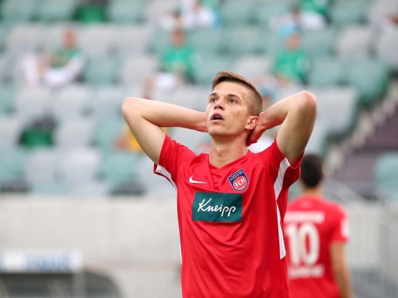 David Otto kehrt vom 1. FC Heidenheim zu 1899 Hoffenheim zurück. Foto: Daniel Karmann/dpa