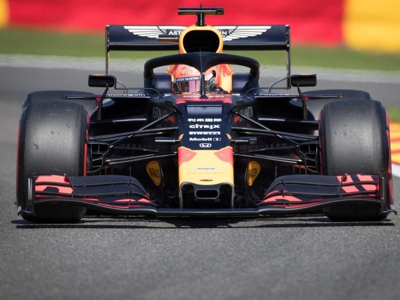 Max Verstappen schied in Belgien bereits in der ersten Runde aus. Foto: Benoit Doppagne/BELGA