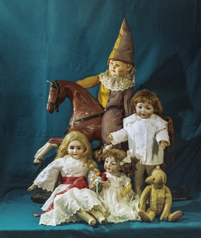 Spielzeug durfte auf dem Gabentisch nicht fehlen.