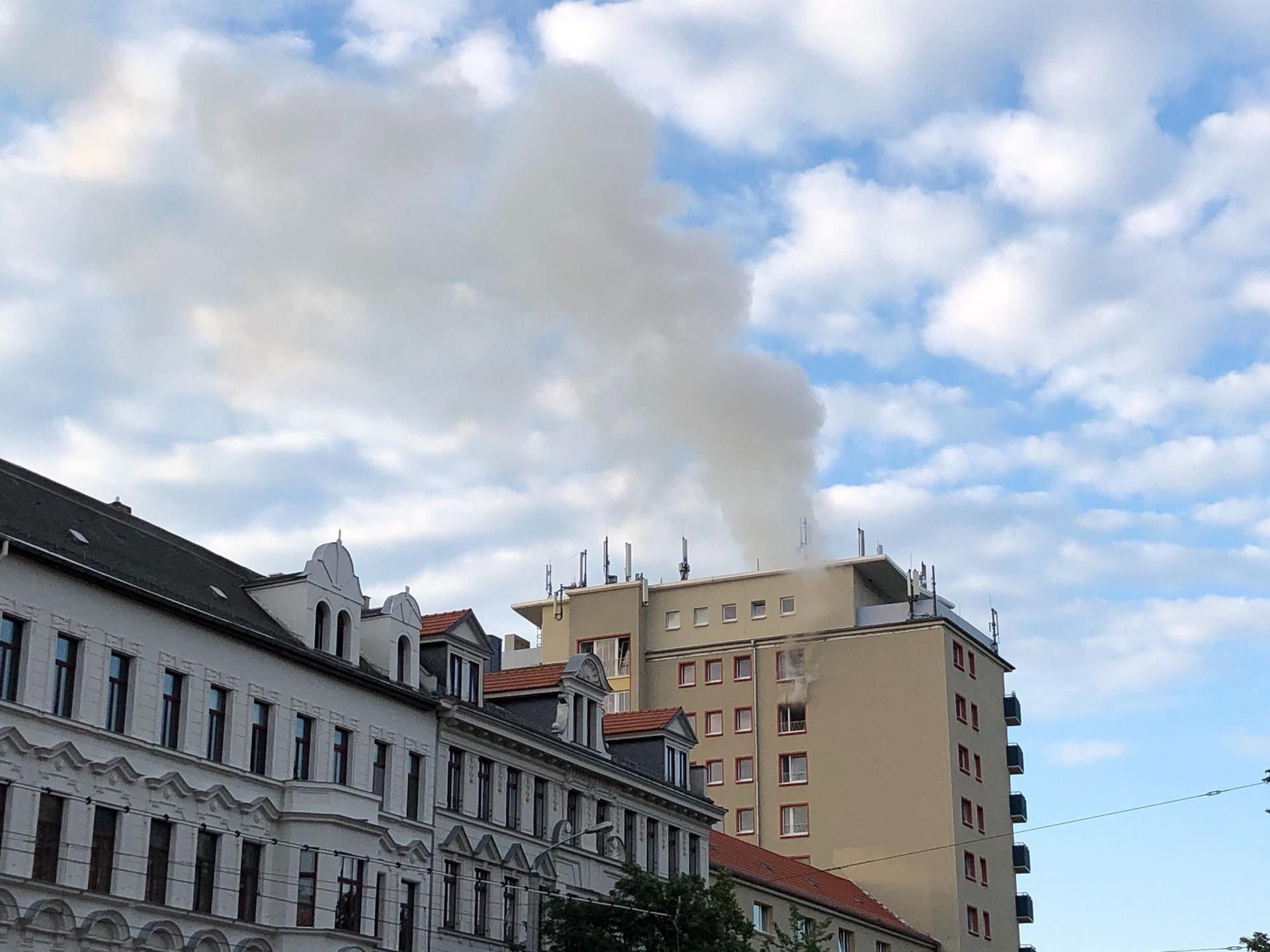 Die Brandursache in Leipzig ist noch nicht bekannt.