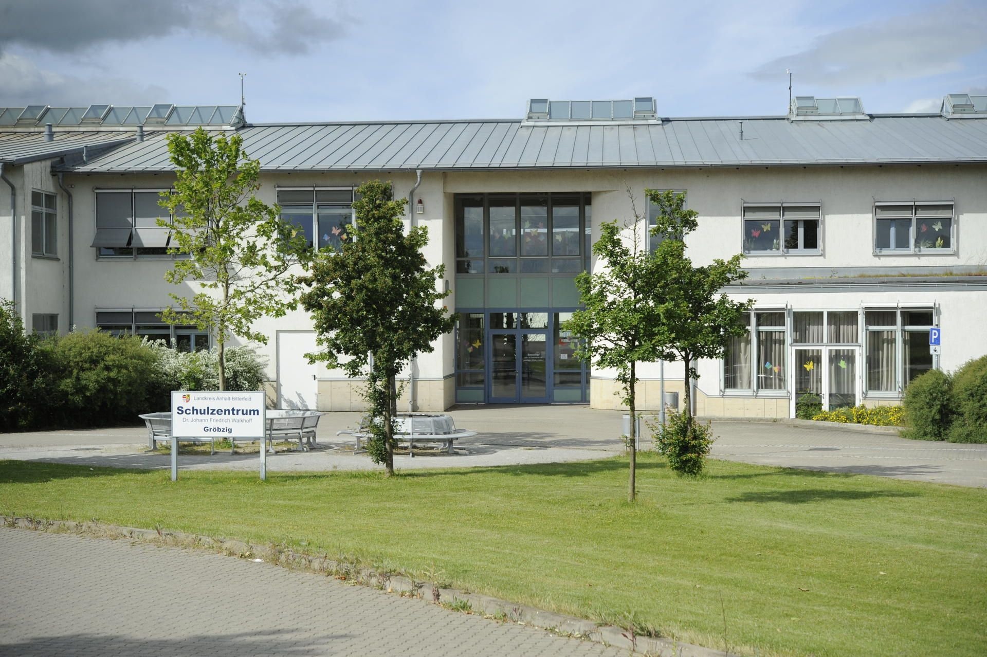 Das Schulzentrum in der Fuhnestadt Gröbzig.
