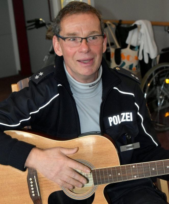 Sein Beruf und das Singen sind die Leidenschaften von Heinz Geisler.