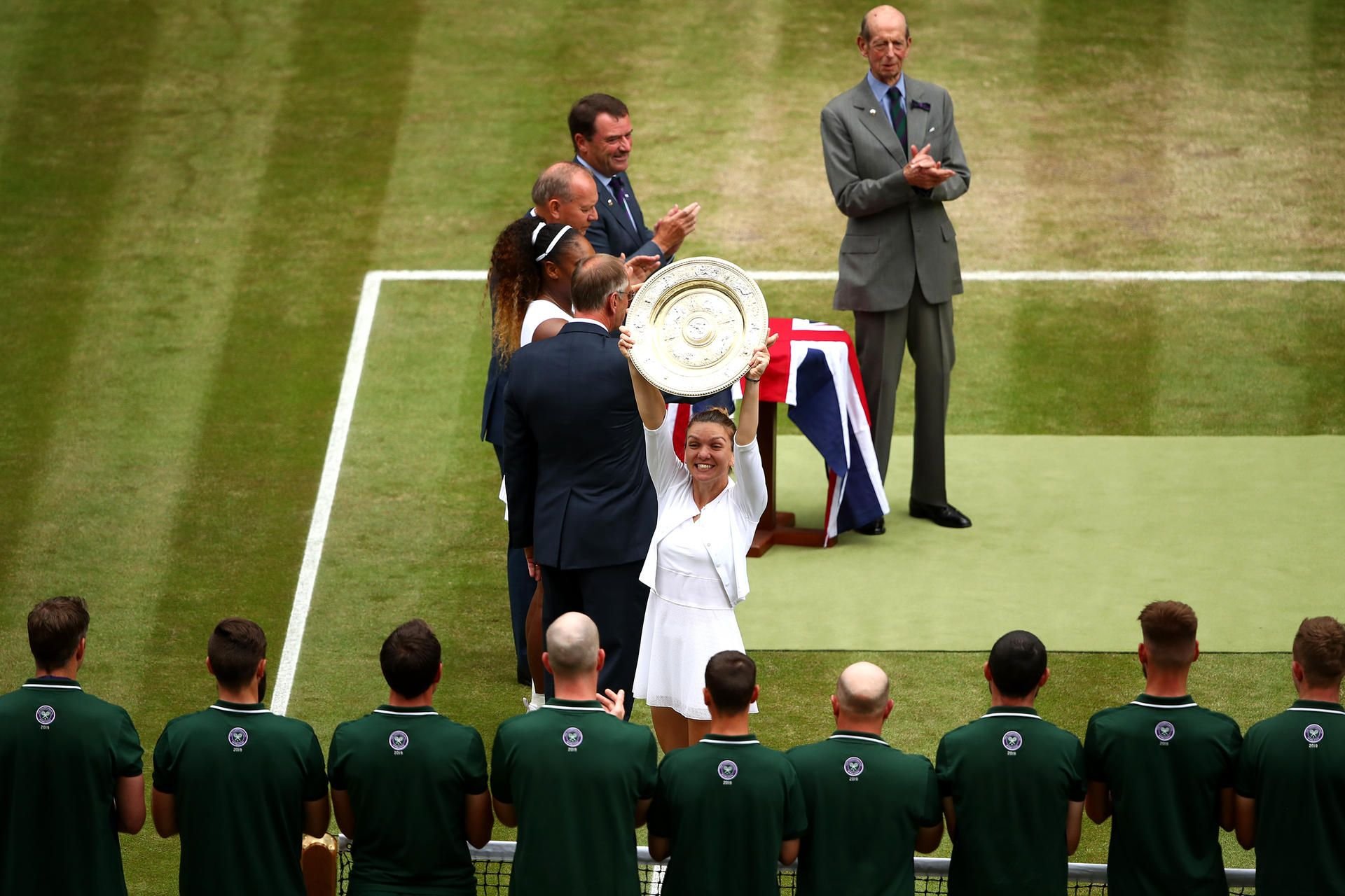 Simona Halep besiegte im Finale Serena Williams in zwei Sätzen.