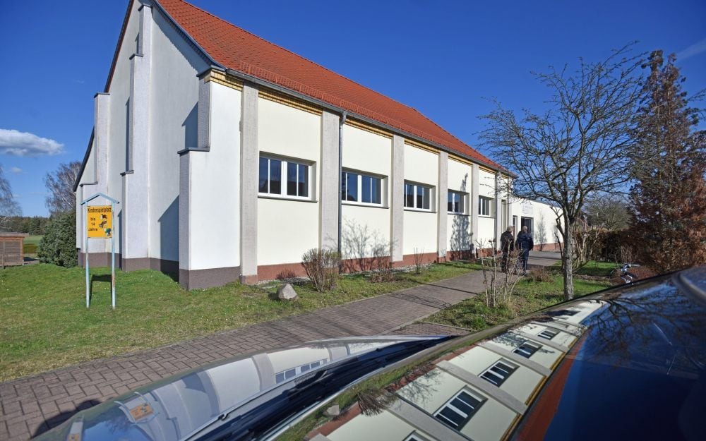 Auf die Sporthalle folgte der Jugendclub. Nun ist das Gebäude Therapiezentrum.