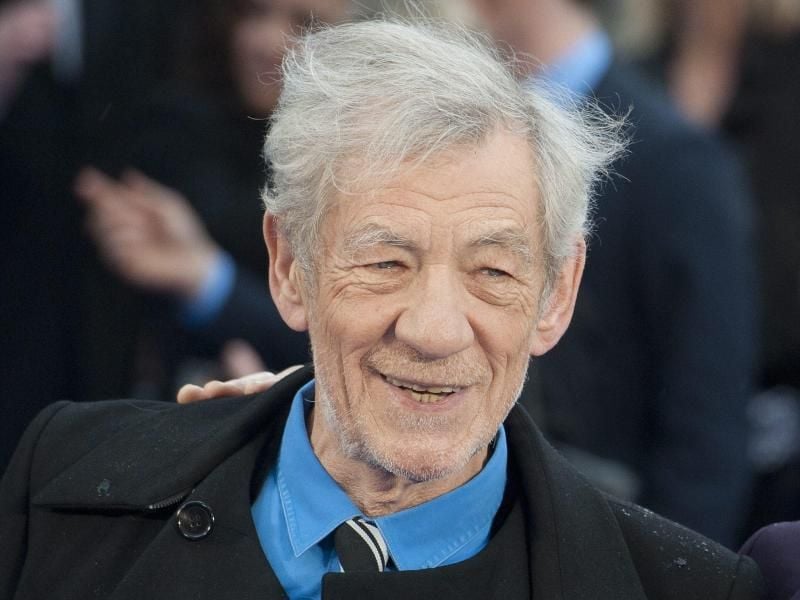 Sir Ian McKellen bei der Premiere von "X-Men: Days of Future Past" in London. Foto: Will Oliver