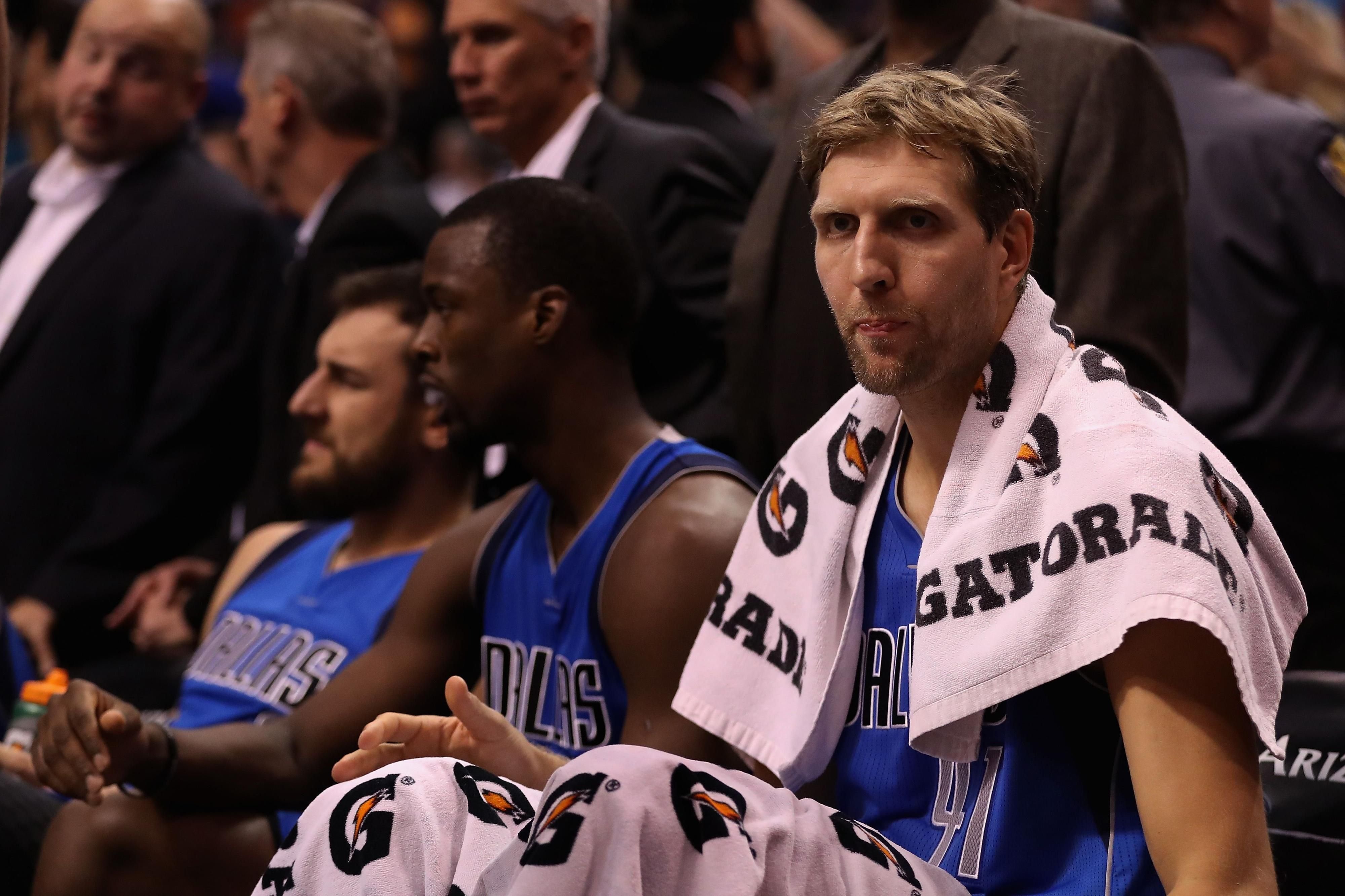 Dirk Nowitzki muss eine Verletzungspause einlegen.