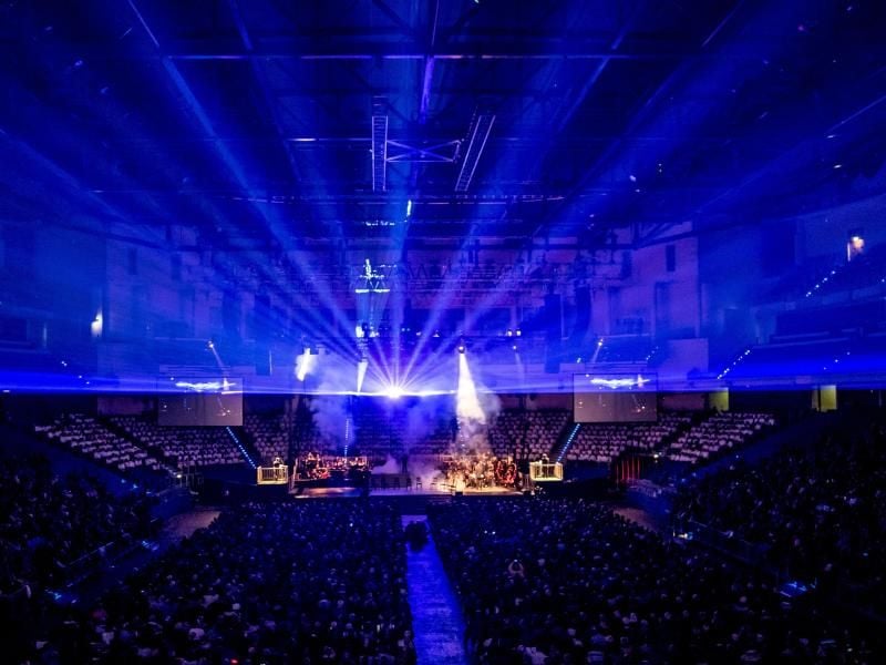 Im Pop-Oratorium „Luther” wirken mehr als 2500 Sängerinnen und Sänger mit. Foto: Peter Steffen