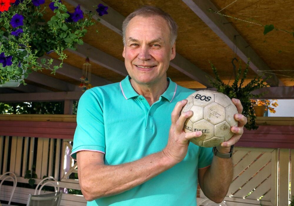Heute 69 Jahre, Stadtrat und immer noch sportlich.