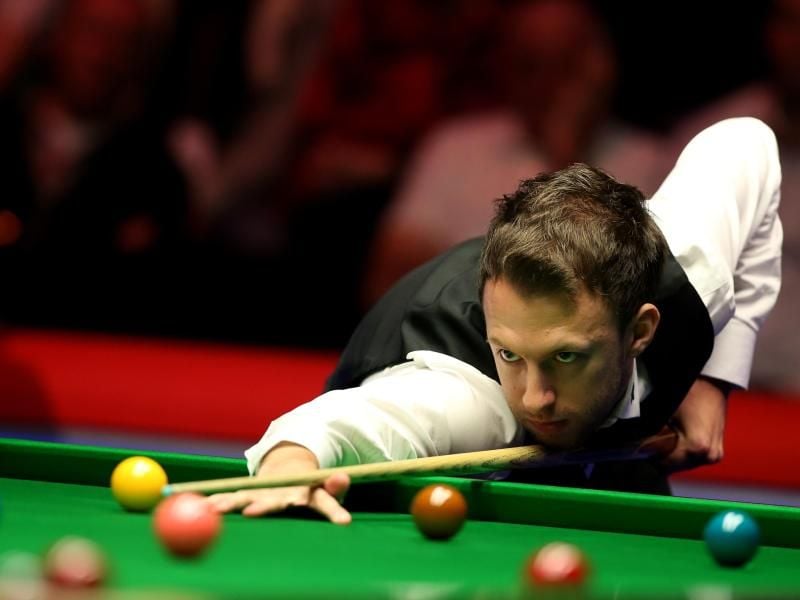 Kann nach Setzliste bei der WM erst im Finale auf Snooker-Genie Ronnie O'Sullivan treffen: Judd Trump. Foto: Han Yan/Zuma Press/dpa