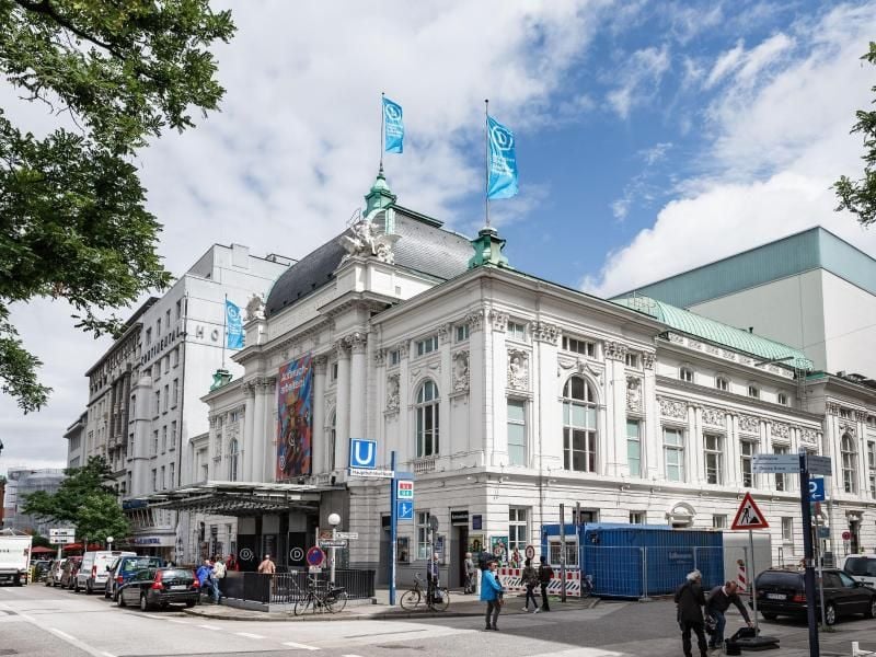 Blick auf das Deutsche Schauspielhaus Hamburg. Foto: Markus Scholz/Archiv