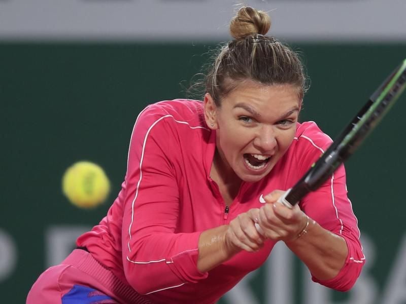 Wurde positiv auf das Coronavirus getestet: Simona Halep aus Rumänien. Foto: Michel Euler/AP/dpa