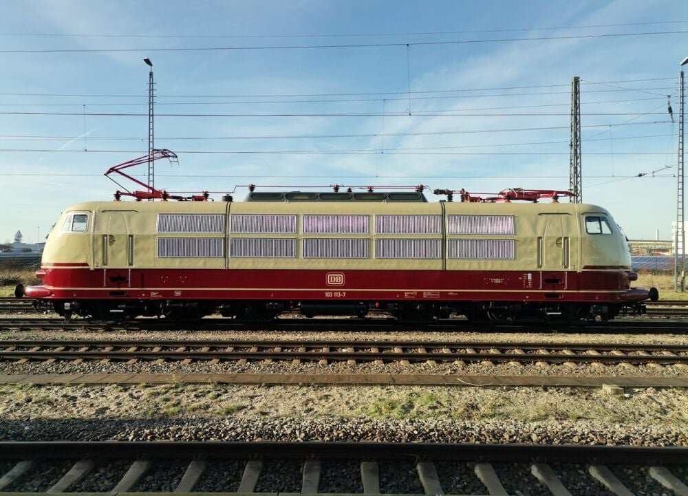 Auf Probefahrt am 18. Dezember nach Bitterfeld.
