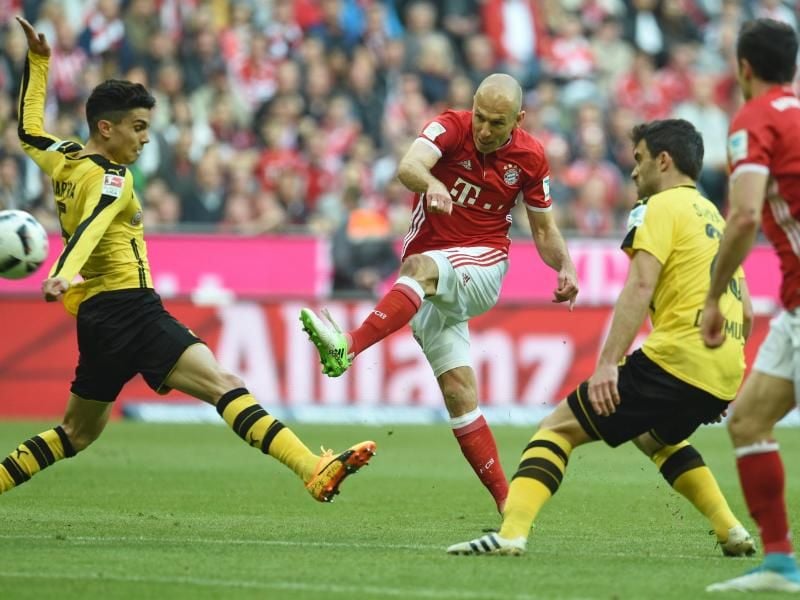 Meister Bayern München und Pokalsieger Borussia Dortmund werden um den Supercup spielen. Foto: Andreas Gebert