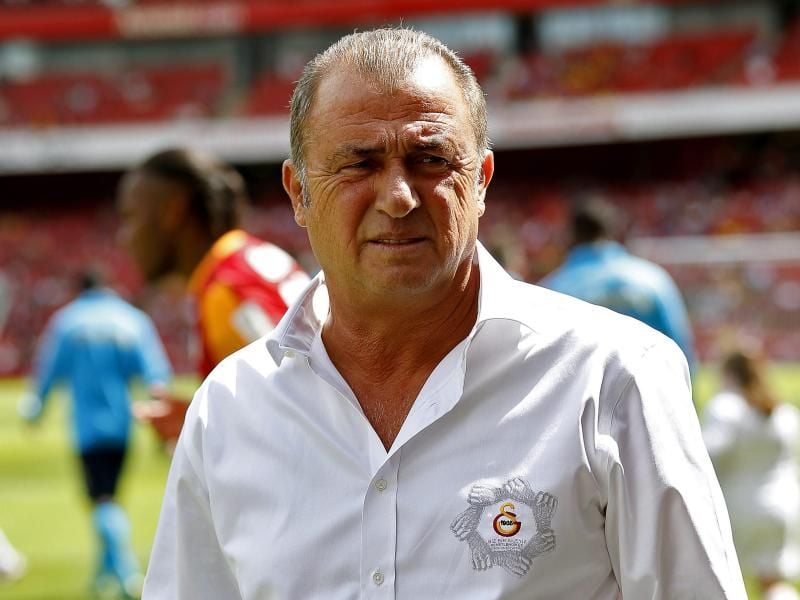 Fatih Terim steht mit Galatasaray kurz vor dem Gewinn der Meisterschaft in der Süper Lig. Foto: Kerim Okten/EPA