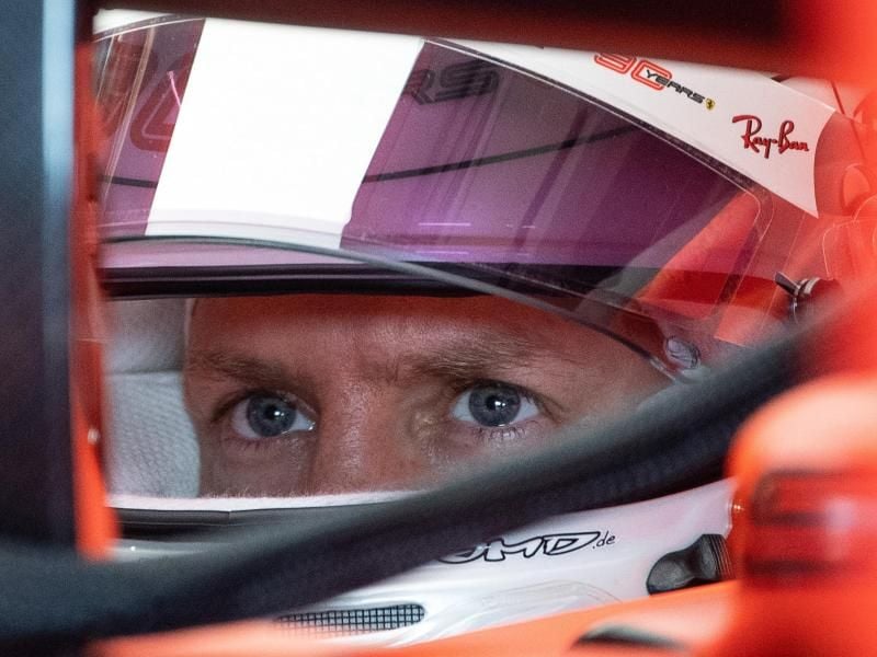 Muss bei seinem Heimrennen von weit hinten starten: Sebastian Vettel. Foto: Sebastian Gollnow