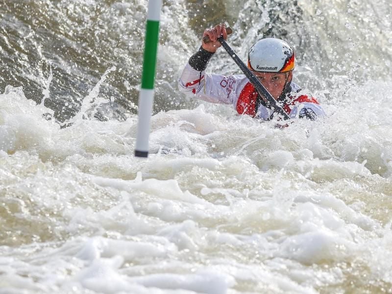 Holte sich in Markkleeberg den Sieg: Andrea Herzog. Foto: Jan Woitas/dpa-Zentralbild/dpa