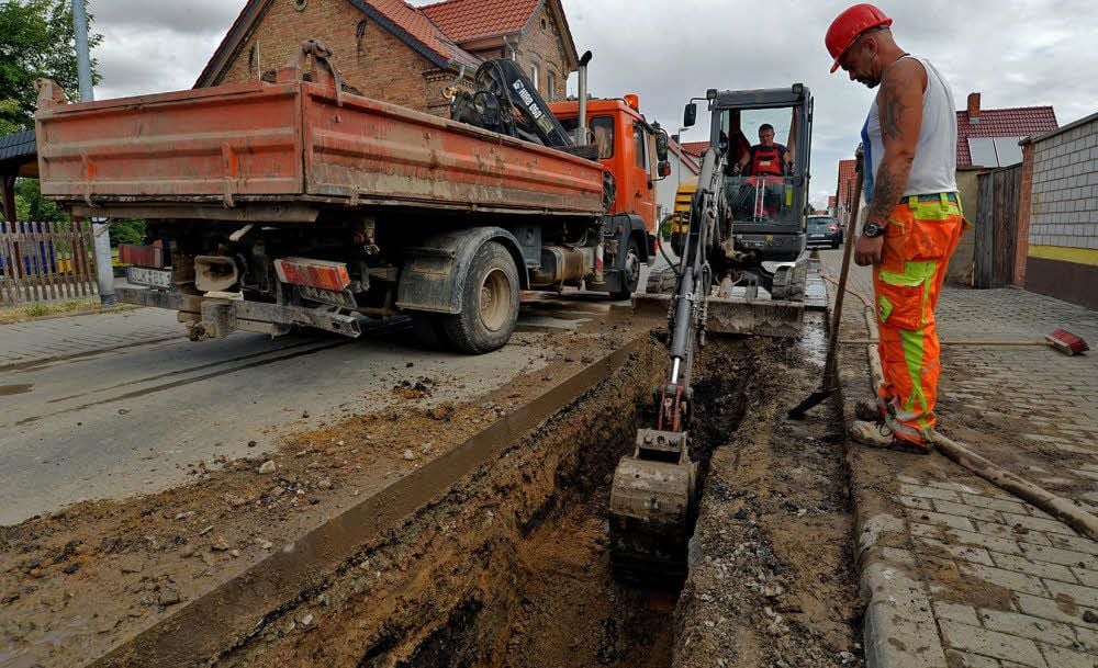 Der Wasserversorger ersetzte längere Stücke der Leitung, damit nicht gleich der nächste Rohrbruch droht.