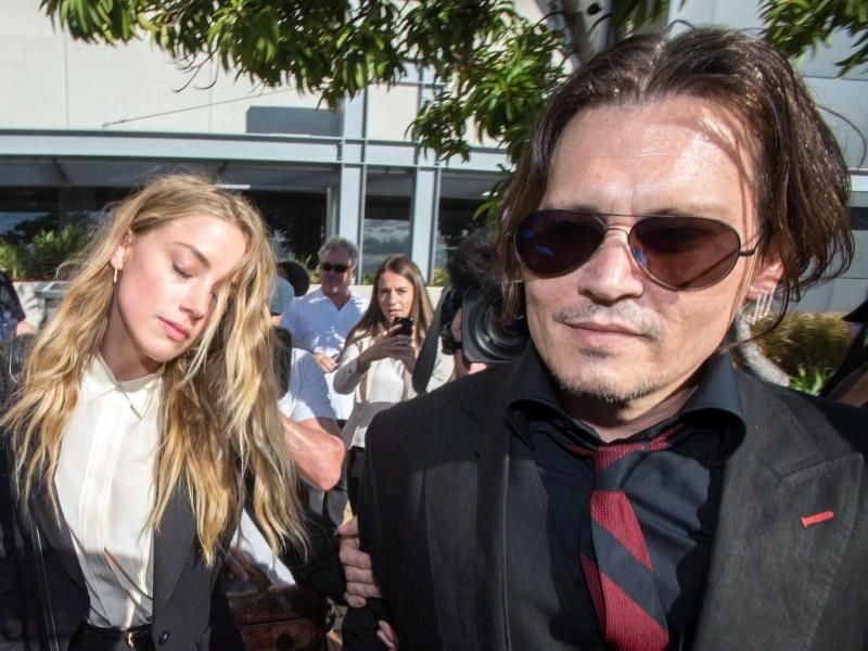Johnny Depp und Amber Heard lassen sich scheiden. Foto: Glenn Hunt